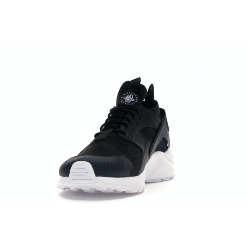 Кроссы Nike Air Huarache Run Ultra Black White - мужская сетка размеров