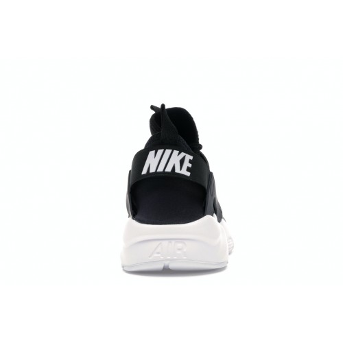 Кроссы Nike Air Huarache Run Ultra Black White - мужская сетка размеров