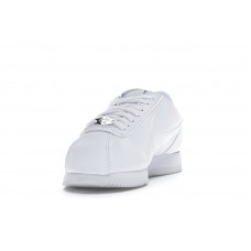 Кроссовки Nike Cortez Basic Leather White White-Wolf Grey-Mtllc Silver