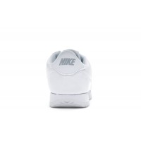 Кроссовки Nike Cortez Basic Leather White White-Wolf Grey-Mtllc Silver