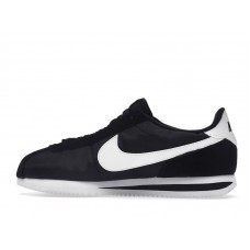 Кроссовки Nike Cortez Basic Nylon Black White-Metallic Silver