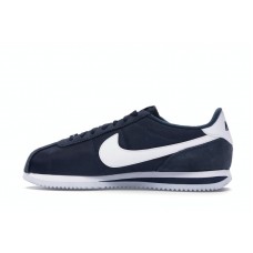 Кроссовки Nike Cortez Basic Nylon Obsidian White-Metallic Silver