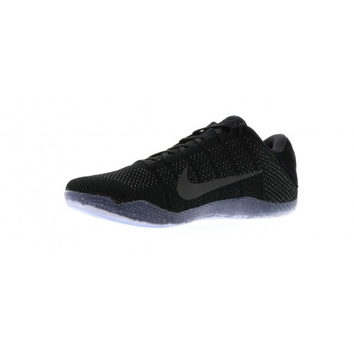 Кроссы Nike Kobe 11 Elite Low Black Space - мужская сетка размеров