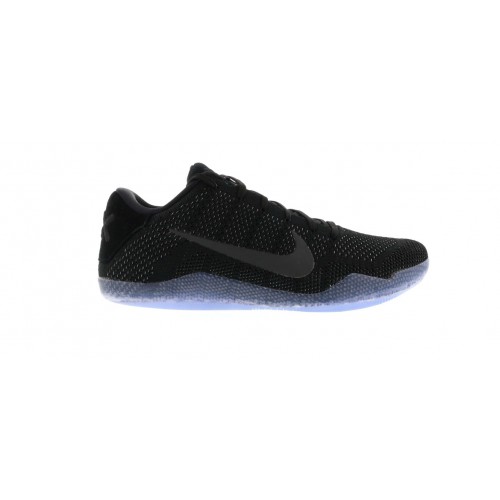 Кроссы Nike Kobe 11 Elite Low Black Space - мужская сетка размеров