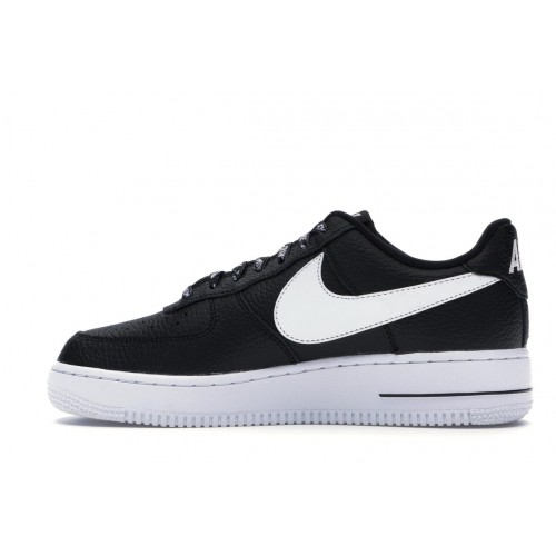Кроссы Nike Air Force 1 Low NBA Black White - мужская сетка размеров