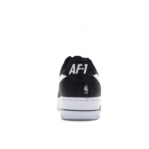Кроссы Nike Air Force 1 Low NBA Black White - мужская сетка размеров