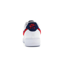 Nike Air Force 1 Low 3D Chenille Swoosh White Red Blue