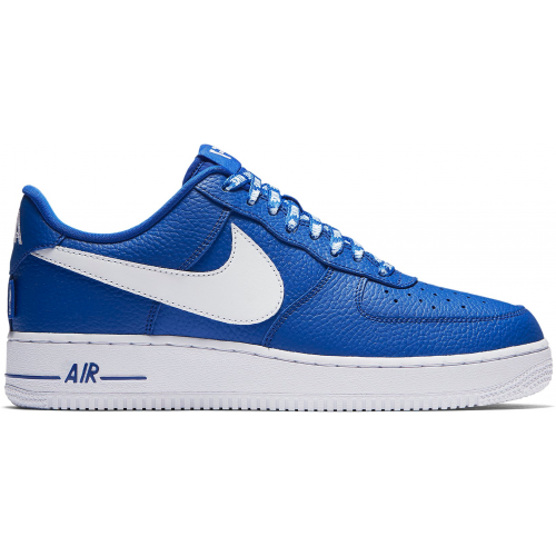 Кроссы Nike Air Force 1 Low NBA Royal - мужская сетка размеров