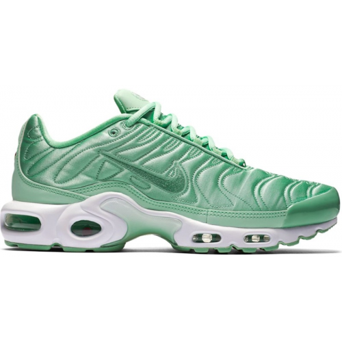 Кроссы Nike Air Max Plus Enamel Green (W) - женская сетка размеров