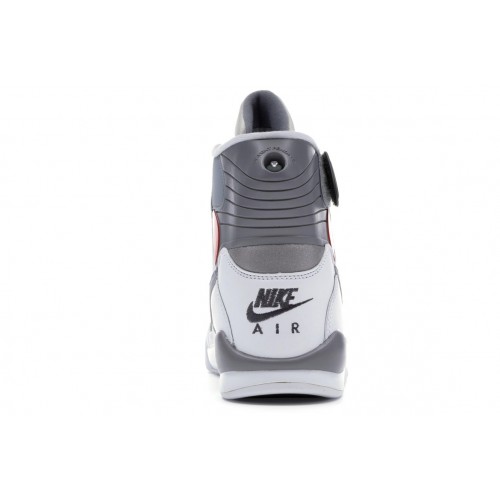 Кроссы Nike Air Pressure Retro White Cement Grey (2016) - мужская сетка размеров