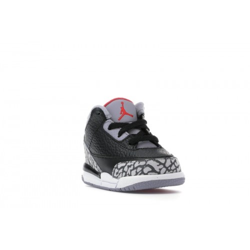 Кроссы Jordan 3 Retro Black Cement (2018) (TD) - детская сетка размеров