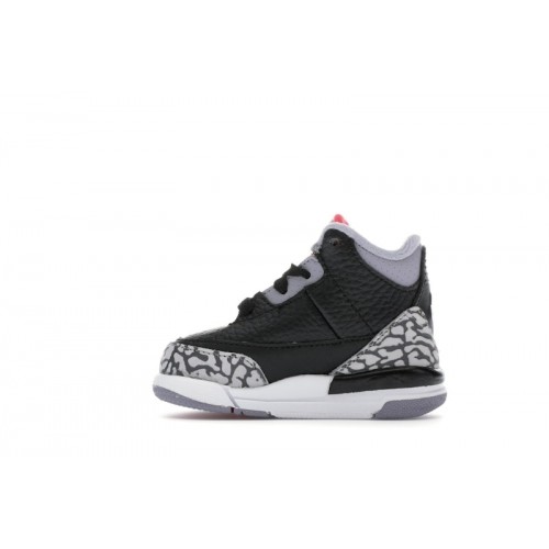 Кроссы Jordan 3 Retro Black Cement (2018) (TD) - детская сетка размеров