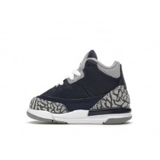 Малышам Jordan 3 Retro Georgetown (2021) (TD)