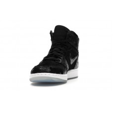 Подростковые Jordan 1 Retro High Heiress Black Suede (GS)