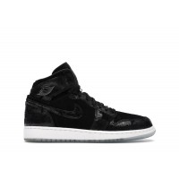 Подростковые Jordan 1 Retro High Heiress Black Suede (GS)