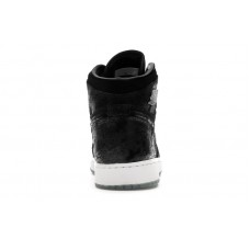 Подростковые Jordan 1 Retro High Heiress Black Suede (GS)