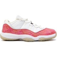 Женские кроссовки Jordan 11 Retro Low Pink Snakeskin (2001) (W)