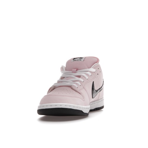 Кроссы Nike SB Dunk Low Pink Box - мужская сетка размеров