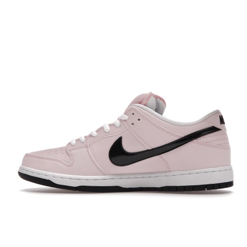 Кроссы Nike SB Dunk Low Pink Box - мужская сетка размеров