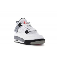 Подростковые Jordan 4 Retro White Cement (2016) (GS)