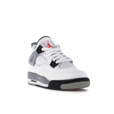 Подростковые Jordan 4 Retro White Cement (2016) (GS)