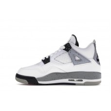 Подростковые Jordan 4 Retro White Cement (2016) (GS)