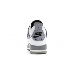 Подростковые Jordan 4 Retro White Cement (2016) (GS)
