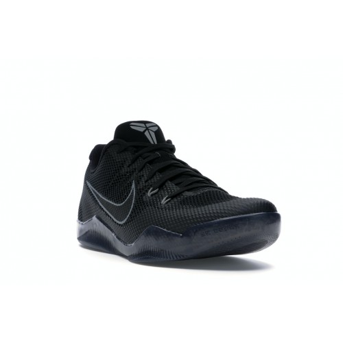 Кроссы Nike Kobe 11 EM Low Black Cool Grey - мужская сетка размеров