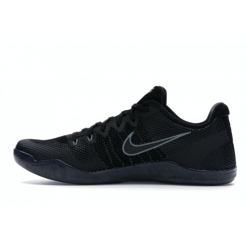 Кроссы Nike Kobe 11 EM Low Black Cool Grey - мужская сетка размеров