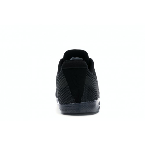Кроссы Nike Kobe 11 EM Low Black Cool Grey - мужская сетка размеров