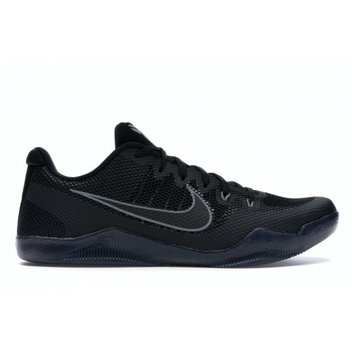 Кроссы Nike Kobe 11 EM Low Black Cool Grey - мужская сетка размеров