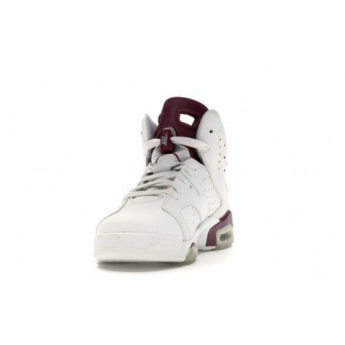 Кроссы Jordan 6 Retro Maroon (2015) (GS) - подростковая сетка размеров