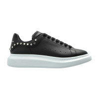 Alexander McQueen Oversized Black Silver Stud