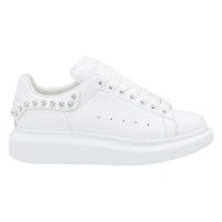 Женские Alexander McQueen Oversized White Rhinestone (W)