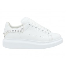 Женские Alexander McQueen Oversized White Rhinestone (W)