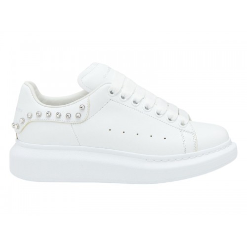 Alexander McQueen Oversized White Rhinestone (W) - женская сетка размеров