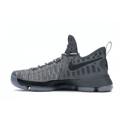 Кроссы Nike KD 9 Battle Grey - мужская сетка размеров