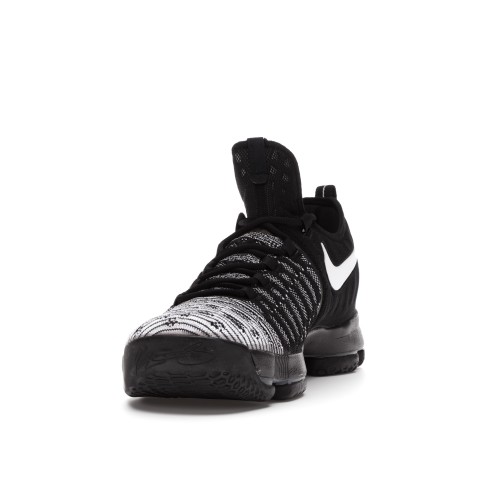 Кроссы Nike KD 9 Black White - мужская сетка размеров
