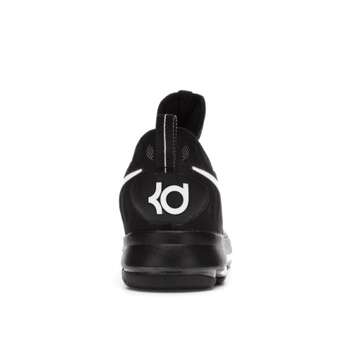 Кроссы Nike KD 9 Black White - мужская сетка размеров
