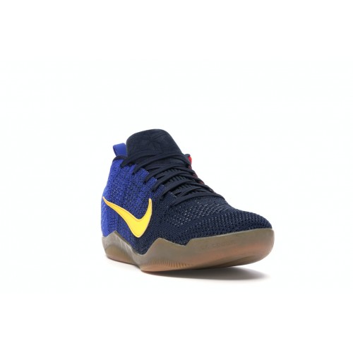 Кроссы Nike Kobe 11 Elite Low FCB Mambacurial - мужская сетка размеров
