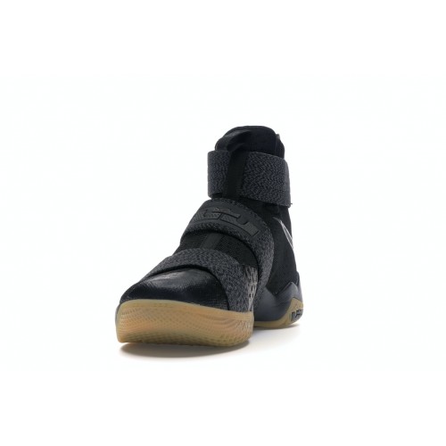 Кроссы Nike LeBron Zoom Soldier 10 Black Gum - мужская сетка размеров