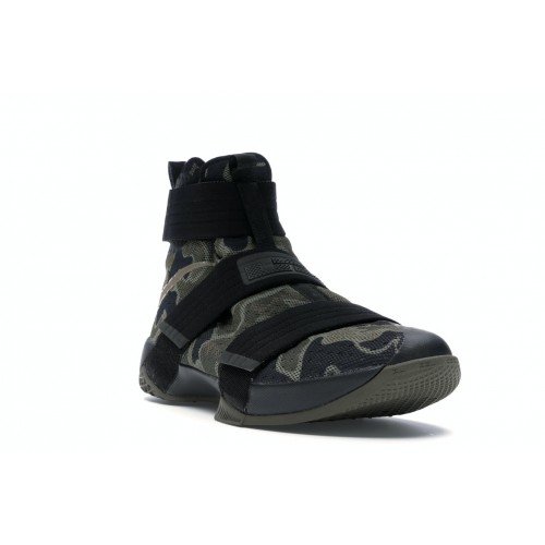 Кроссы Nike LeBron Zoom Soldier 10 SFG Camo - мужская сетка размеров