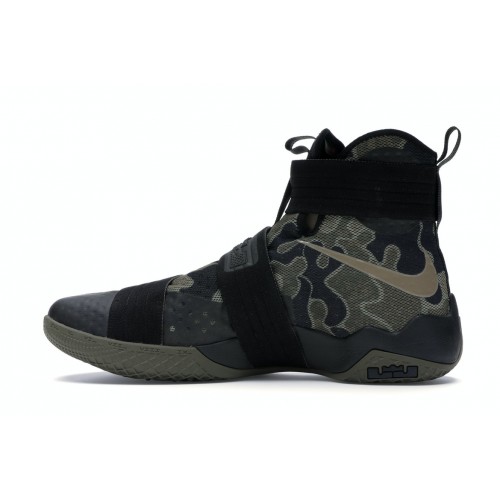Кроссы Nike LeBron Zoom Soldier 10 SFG Camo - мужская сетка размеров