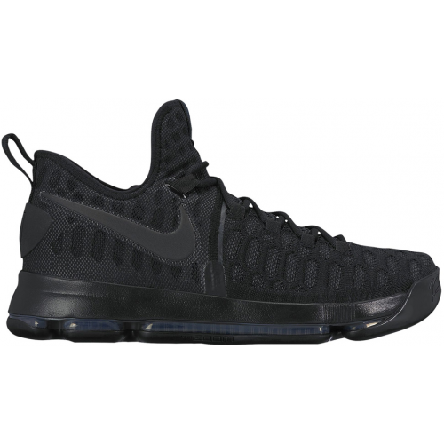 Кроссы Nike KD 9 Black Space - мужская сетка размеров