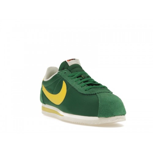 Nike Classic Cortez Pine Green/Opti Yellow - мужская сетка размеров
