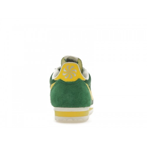 Nike Classic Cortez Pine Green/Opti Yellow - мужская сетка размеров