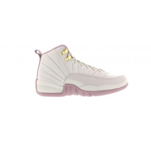 Кроссы Jordan 12 Retro Heiress Plum Fog (GS) - подростковая сетка размеров