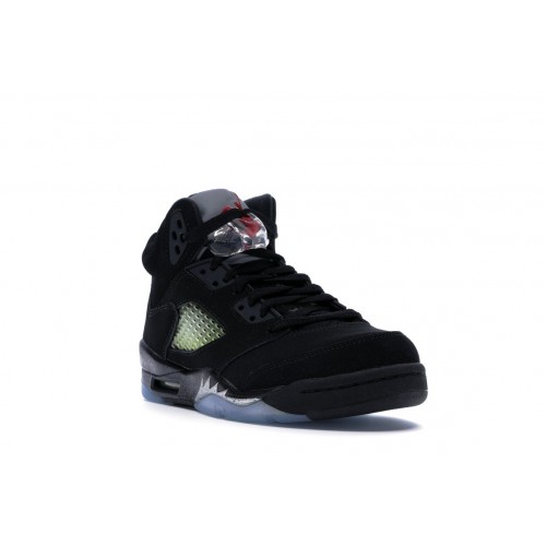 Кроссы Jordan 5 Retro Black Metallic (2016) (GS) - подростковая сетка размеров