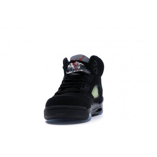 Кроссы Jordan 5 Retro Black Metallic (2016) (GS) - подростковая сетка размеров