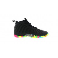 Подростковые кроссовки Nike Air Foamposite One Black Fruity Pebbles (GS)